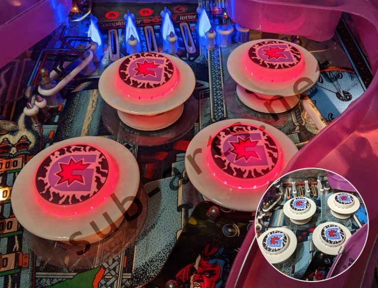 genesis pinball custom bumper